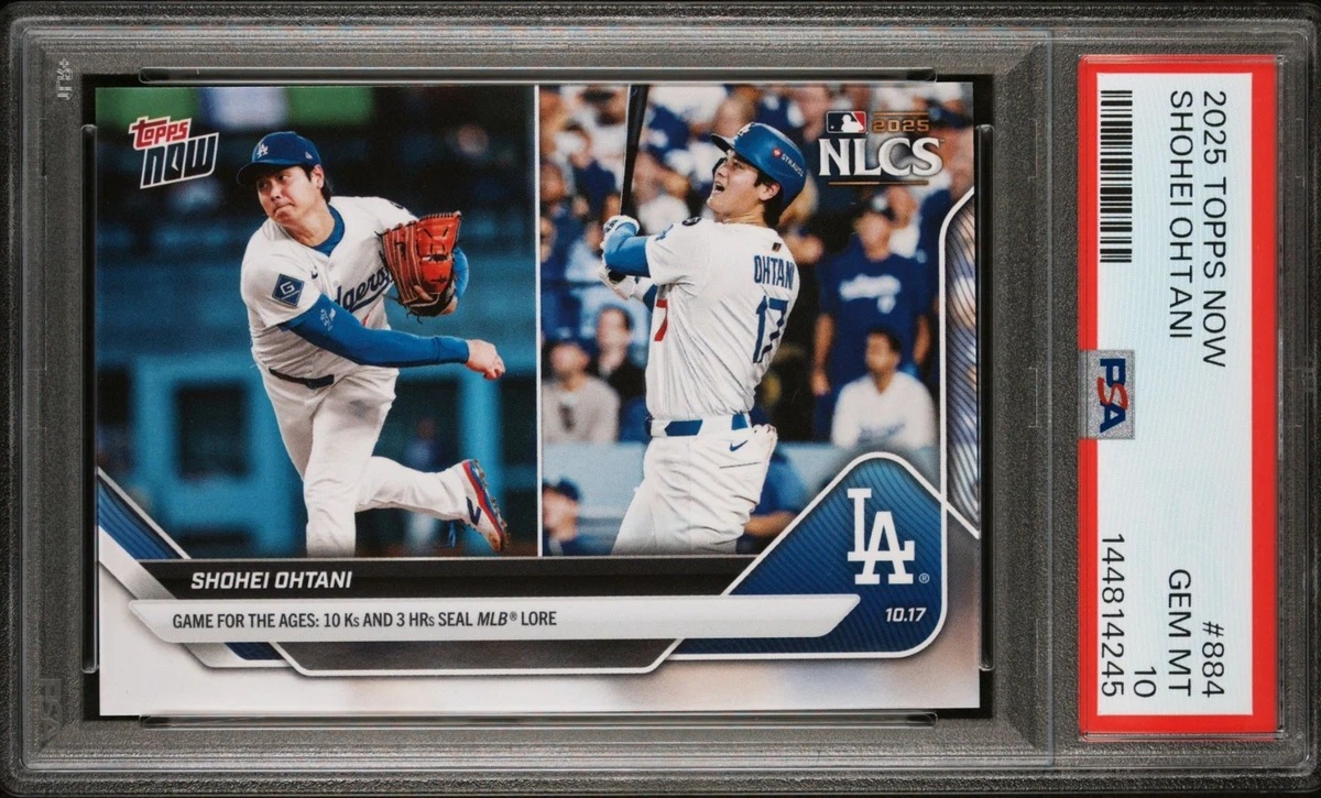 大谷翔平 2025 MLB Topps Now #5 PSA10 OHTANI 2025 Topps Now - Shohei Ohtani #884 for sale | eBay
