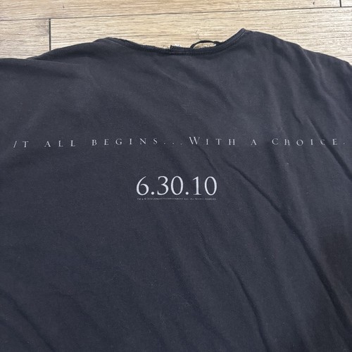 Vintage Twilight Saga Eclipse Promo Shirt Medium Distressed Black Y2K Belle - Picture 6 of 7