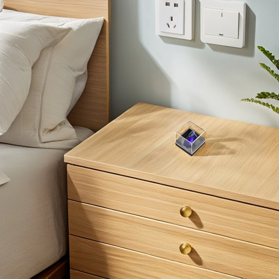 12 Pcs Stone Display Storage Case Boxes for Collectibles Crystal Specimen Small - Image 2 of 4