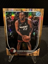 Bowman Chrome Andrew Wiggins Heat #BCV-170 /125 Hardwood Insert
