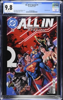2024 DC ALL IN Special 1 1st Print VARIANT CGC 9.8 A Absolute Batman Superman WW