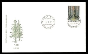 Mayfairstamps Finland FDC 1982 trees First Day Cover cca_02161