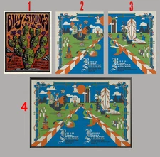 NEW!!! Billy Strings Dec 13-14 2025 Austin TX Poster