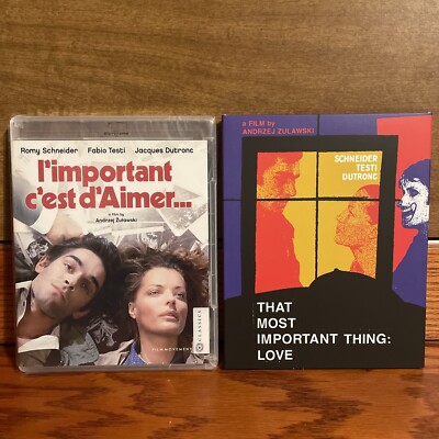 L'important c'est d'Aimer (Blu-ray, 2024) Film Movement NEW & SEALED W Slipcover