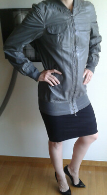Authentic DROMe leather jacket size.S