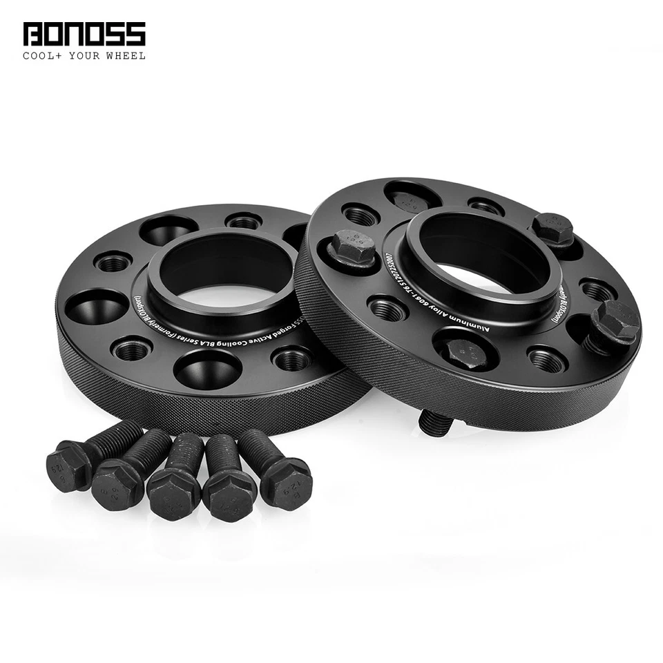 4) 25mm+30mm For 2023 Land Rover Range Rover SE BONOSS Wheel Spacer + 20pc Bolts - Image 2 of 4