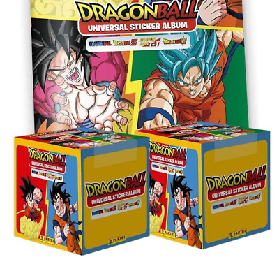 Álbum Dragon Ball Universal 2023 C 50 Figurinhas São 10 Enve