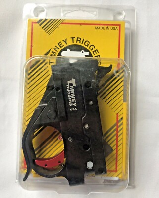 Timney trigger 1022-2C for Ruger 10/22  Replacement Trigger BLACK red shoe