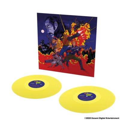 Contra Hard Corps Original Video Game Soundtrack YELLOW VINYL LP Record ost NEW!