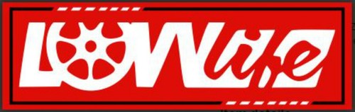 Low Life Slap Sticker Jdm Car Decal 8 X 2 5 In Ebay