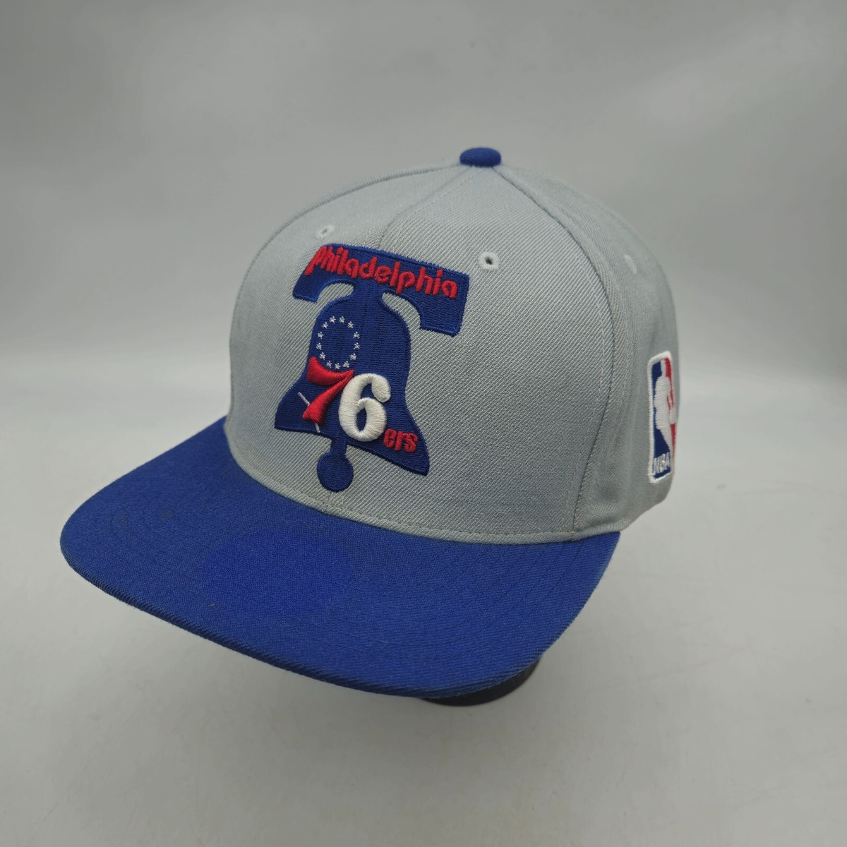 リール GARCIA MITCHELL C.A.P Mitchell & Ness Philadelphia 76ers Snapback Hat Baseball Cap Gray