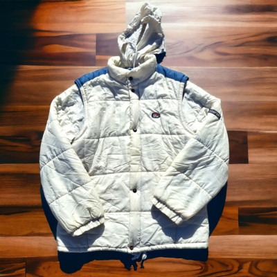 Comfort Padded Ski Jacket Snow Hood Sleeveless Size Presumed S/M