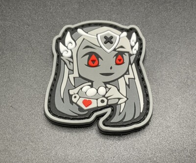 Castle x Grayscale Smashed Brothers Gear Gray Chase Zelda EDC PVC Pouch Patch