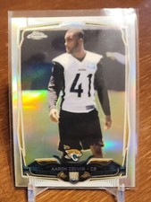 2014 Topps Chrome Refractor Aaron Colvin #201 Rookie RC