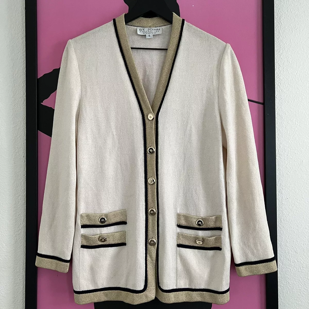 Cream clearance cardigan jacket