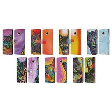 OFFICIAL DEAN RUSSO CATS LEATHER BOOK WALLET CASE COVER FOR MOTOROLA PHONES 2