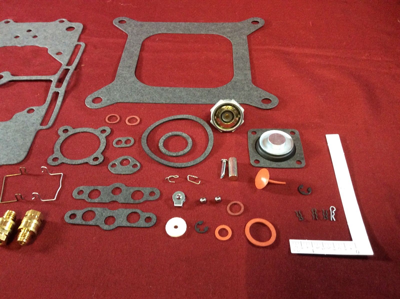 PREMIUM FORD AUTOLITE 4100 4 BARREL 4BBL CARBURETOR REBUILD KIT** MADE