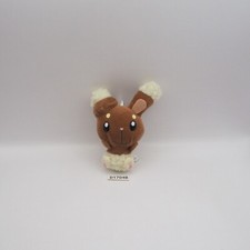 D1704B Buneary Pokemon Bandai 2008 Mini Plush 4.5" Toy Doll Japan