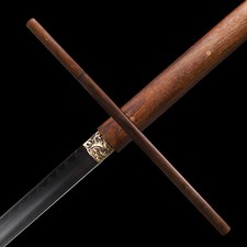 41In Shirasaya T10 Clay Tempered Ninja Sword Japanese Katana Samurai Sword Sharp