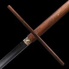 41In Shirasaya T10 Clay Tempered Ninja Sword Japanese Katana Samurai Sword Sharp