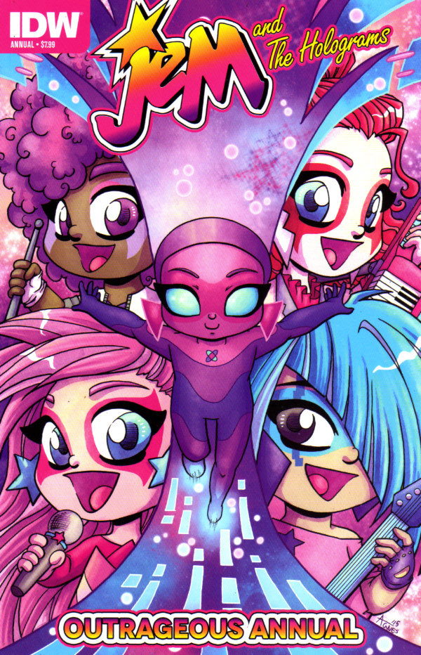 JEM AND THE HOLOGRAMS Outrageous Annual (2015) Back Issue
