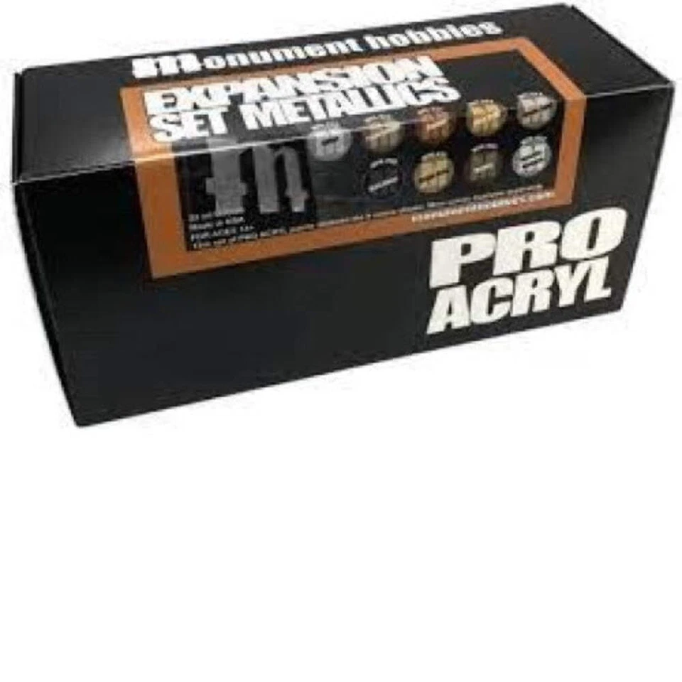 Monument Pro Acryl Sets - Metallic Set – 9 Colors