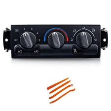 Climate Control Module Panel For Chevy Silverado GMC Sierra 1500/2500 599-266