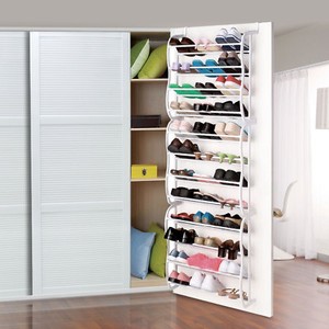 closet rod hanging shoe storage bags