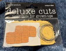 DELUXE CUTS  Embellishment DIE CUT LASER BALES OF HAY WITH CUTE WIRE ACCENT