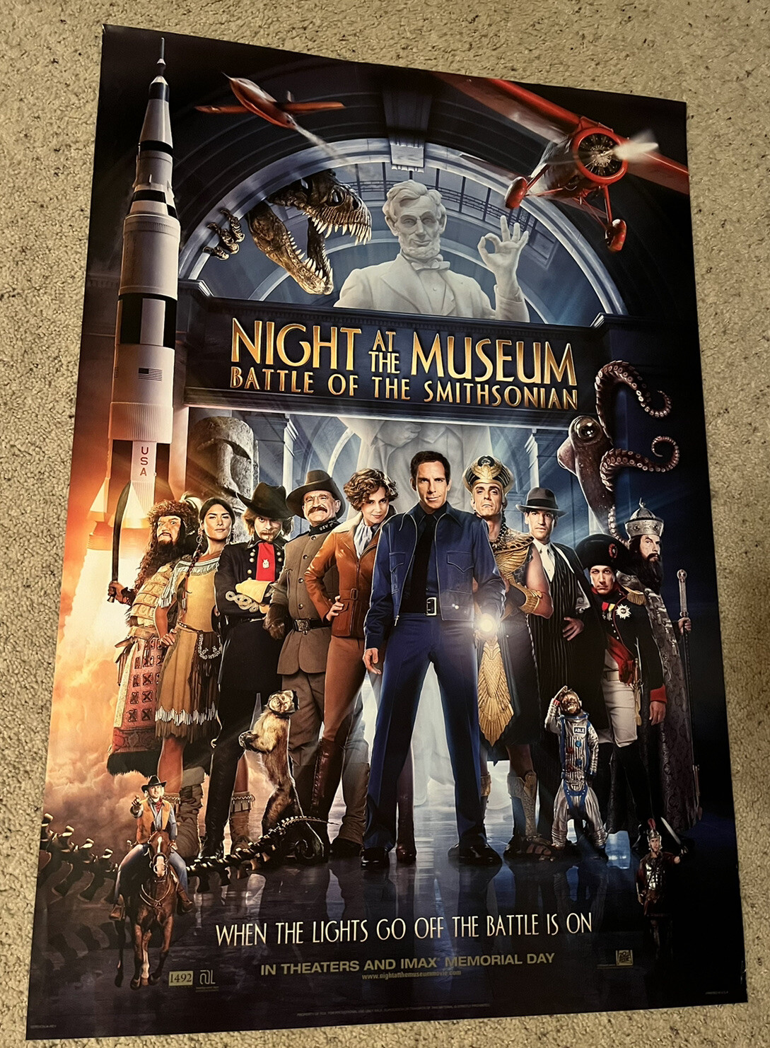 Night At The Museum Battle Of The Smithsonian Poster