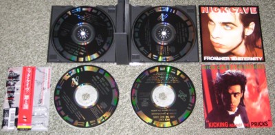 $0 SHIP! Nick Cave JAPAN ONLY PROMO 4 x CD BOX SET OBI Bad Seeds