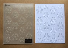 Embossing Prägen Folder elegantes Muster Sat...
