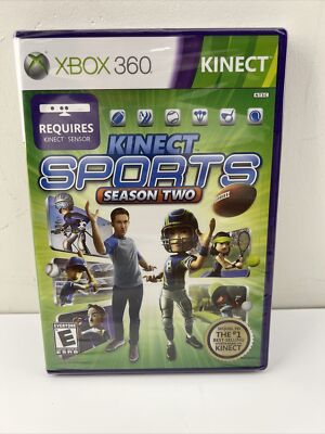 Kinect Sports: Season Two (Microsoft Xbox 360, 2011) NEW, Sealed
