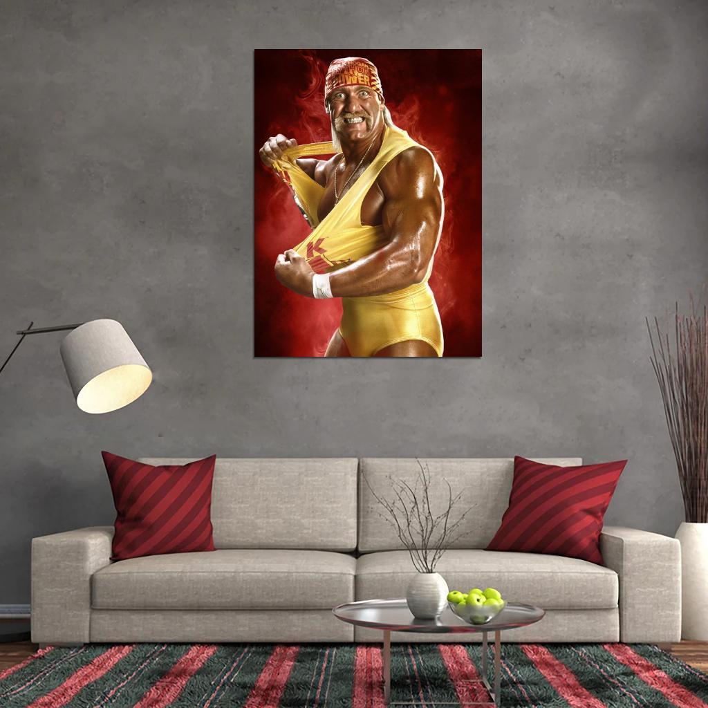 V3555 Hulk Hogan Wrestling Terry Gene Bollea Sport Decor WALL