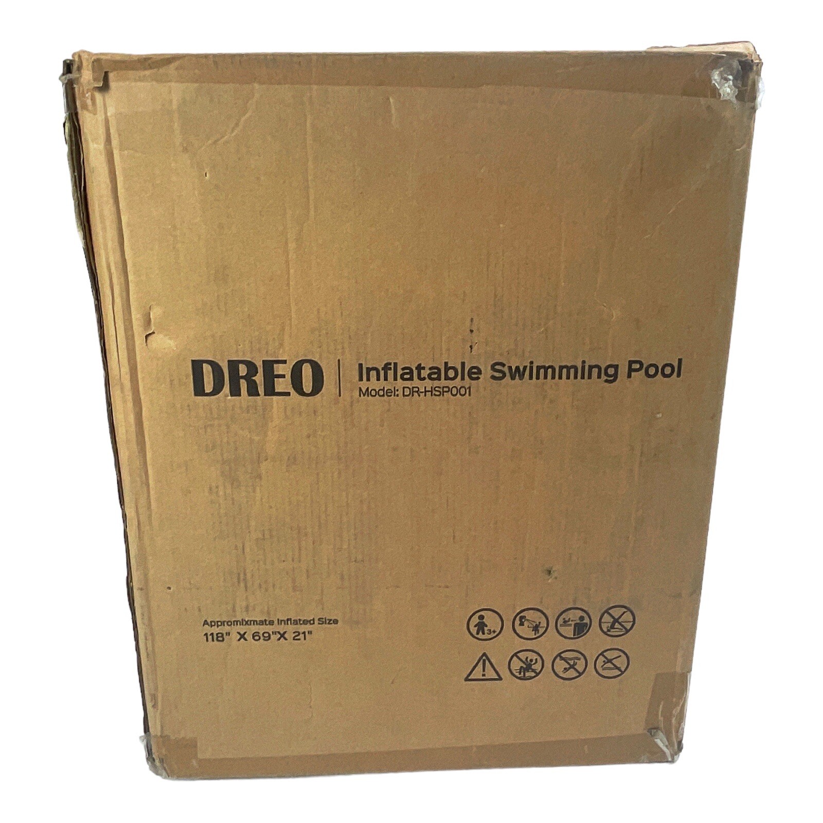 dreo inflatable pool