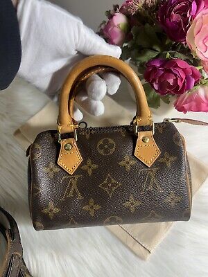 Authentic Louis Vuitton Mini Speedy With Sling | eBay Authentic Louis Vuitton Mini Speedy With Sling | eBay