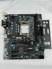 MSI H110M ECO-S01 Intel LGA 1151 DDR4 mATX Mo...
