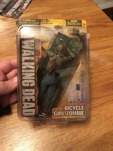 walking dead bicycle girl figure