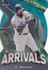 RONNY MAURICIO FINEST ROOKIE ARRIVALS DIE CUT RC NEW YORK METS #7 2024 TOPPS