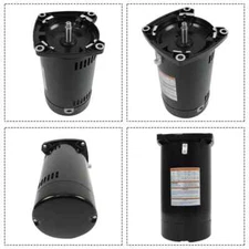 3/4 HP 3450 RPM 48Y Frame Square Flange 115/230V Swimming Pool Motor # USQ1072