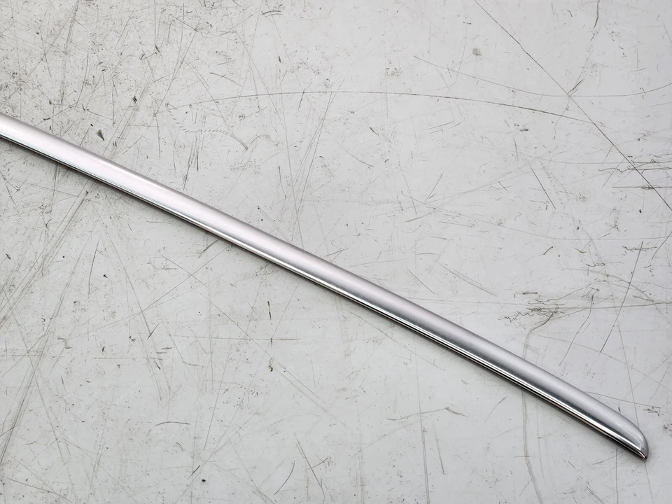 ✅ 03-08 OEM Jaguar S-Type X200 Puerta delantera derecha pasajero ventana moldura cromada Foto 3 de 4