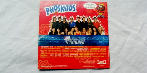 Operacion Triunfo CD Academia OT2 Manuel CarrascoY Toni Santos Vale Misic - Imagen 4 de 5
