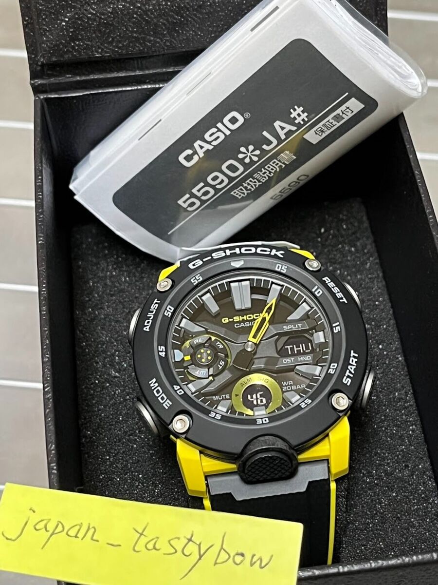 CASIO G-SHOCK GA-2000-1A9JF GA-2000-1A9 Carbon Core Guard CASIO G-SHOCK GA-2000-1A9JF GA-2000-1A9 Carbon Core Guard