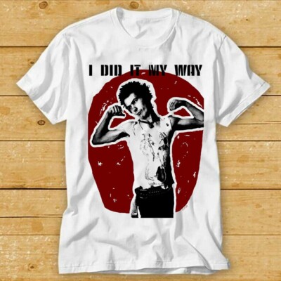 New Rare Sid Vicious I Did It My Way Short Sleeve S-234XL Shirt QQ1186