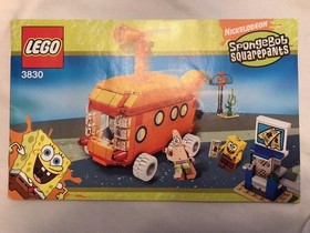 LEGO SpongeBob SquarePants: The Bikini Bottom Express 3830/ 100% Complete/NO BOX