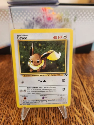 Pokemon Team Rocket Eevee 55/82 Pack Fresh Mint PSA CGC