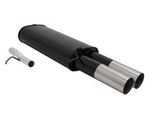 Novus Sportendschalldämpfer für VW Passat Variant 2 x 76mm RL-Design