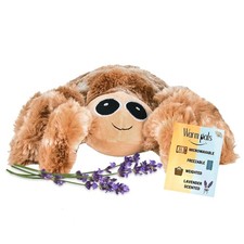 Warm Pals - Spider - 1.5lbs - Cozy Microwavable Lavender Scented Plush Toys - He