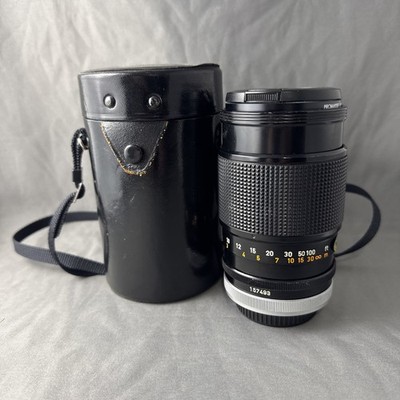 Canon Lens FD 135mm 1:2.5 S.C. Telephoto Lens 135mm f2.5 SC with Caps and Case