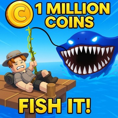 1M Coins   | Fish It   | Fast Delivery  